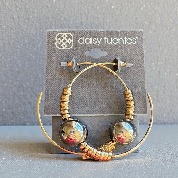 Daisy Fuentes Jewelry - Daisy Fuentes Gold and Silver Accent Earrings